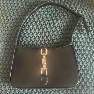 Black and Gold Shoulder Bag